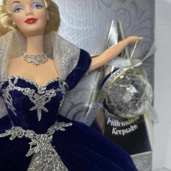 Mattel 2000 Barbie Doll Millennium Keepsake Special Edition Mattel New Years Eve - Picture 6 of 12